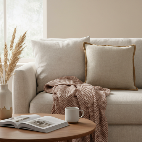 COTTON BURLAP/JUTE TRIM