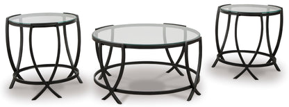 طاولة تارين (مجموعة من 3)