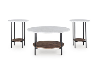 Tight-Rope Morren Sofa set with Free Wrenwich Occasional Table Set (3/CN)