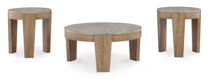 طاولة جايستون (مجموعة من 3)