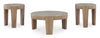 Katahdin Sofa Set with Free Guystone Table (Set of 3)