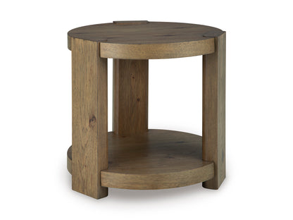 Flangren Round End Table