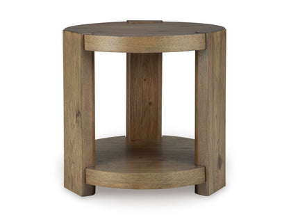 Flangren Round End Table