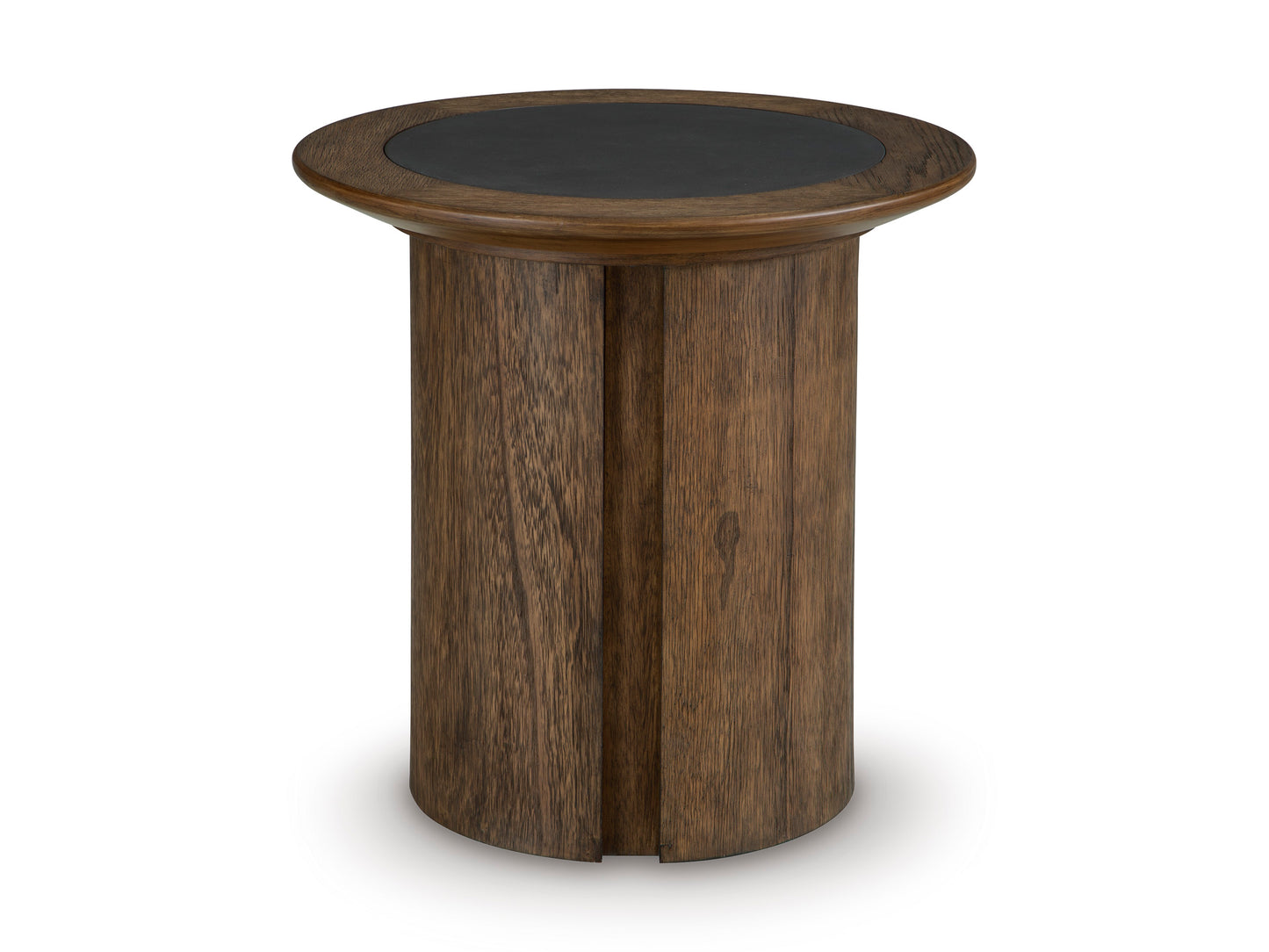 Dontayne Round End Table