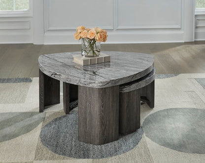 Surmour Stacked Cocktail Table