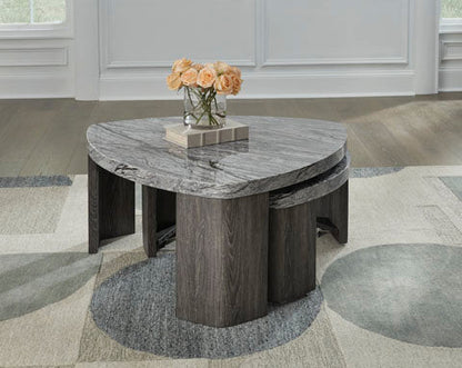 Surmour Stacked Cocktail Table Set