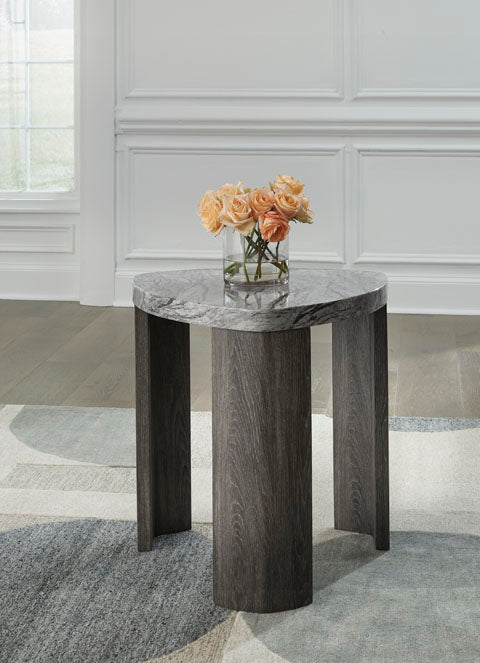 Surmour Triangle End Table