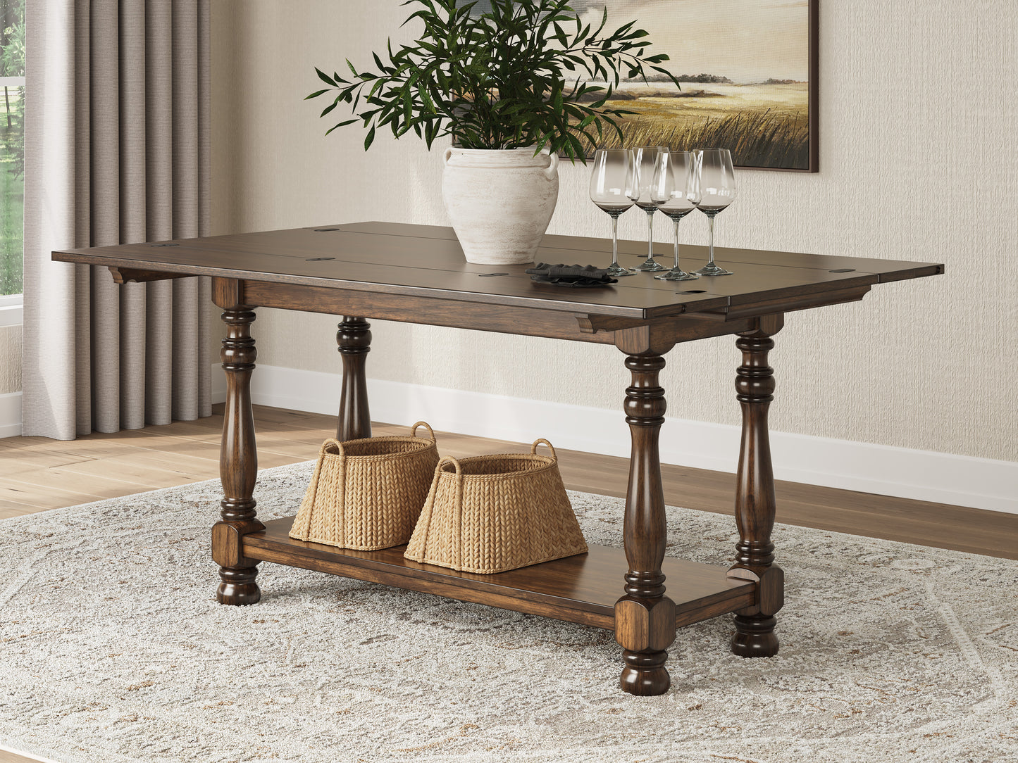 Ashley Homestore | Sturlayne Flip Top Sofa Table
