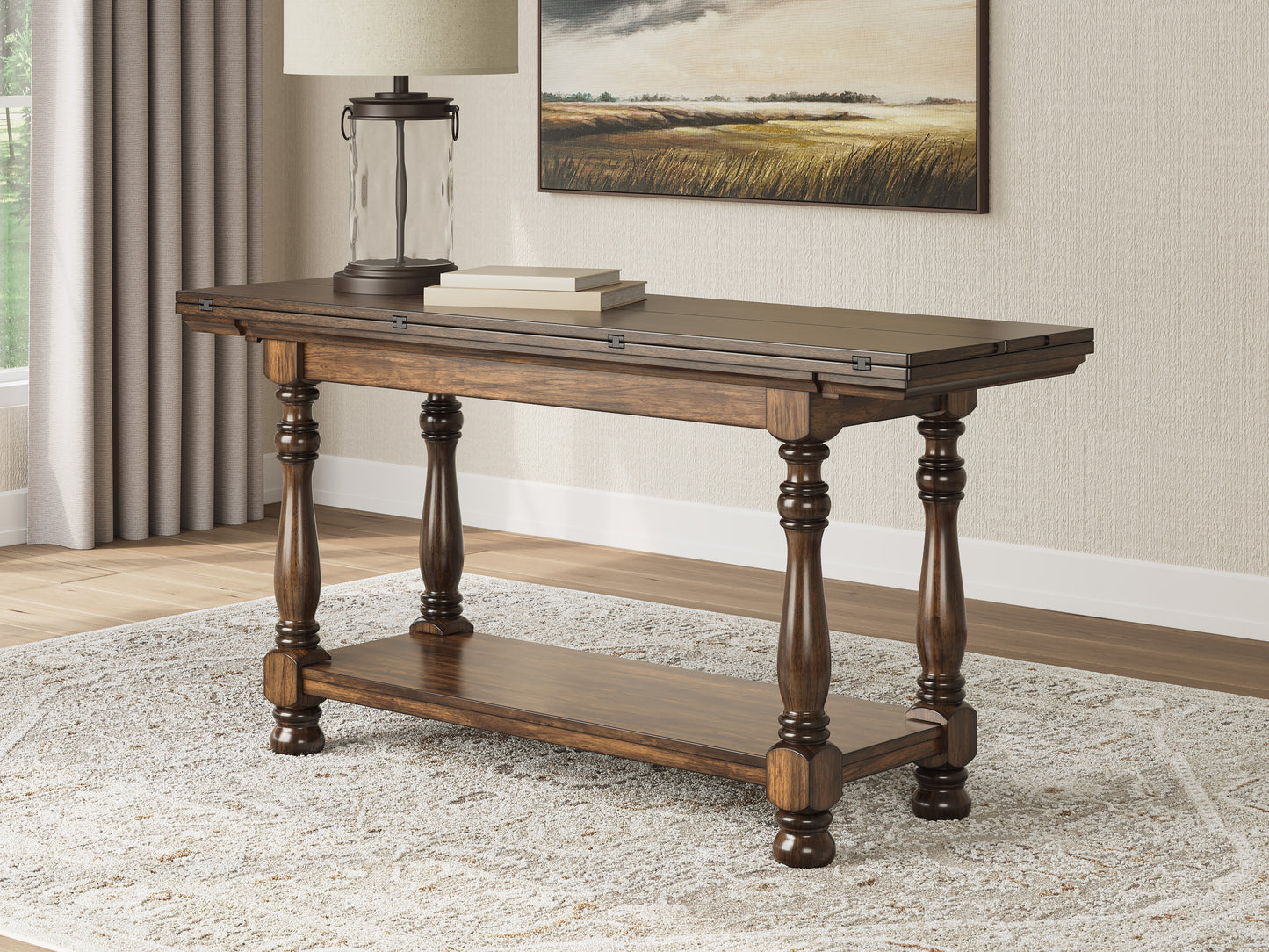Ashley Homestore | Sturlayne Flip Top Sofa Table