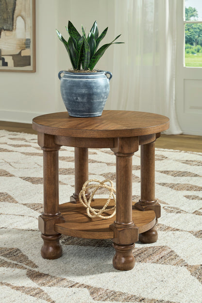 Chadworth Round End Table