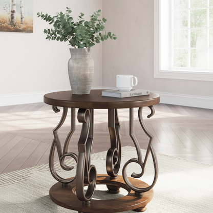 Frallyn Round End Table