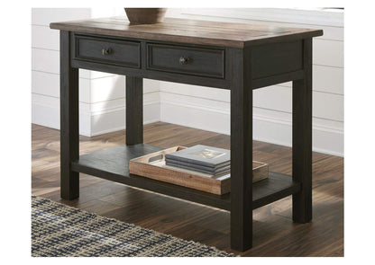 864-80-151  Newcastle Antique White Console( Crestview  )