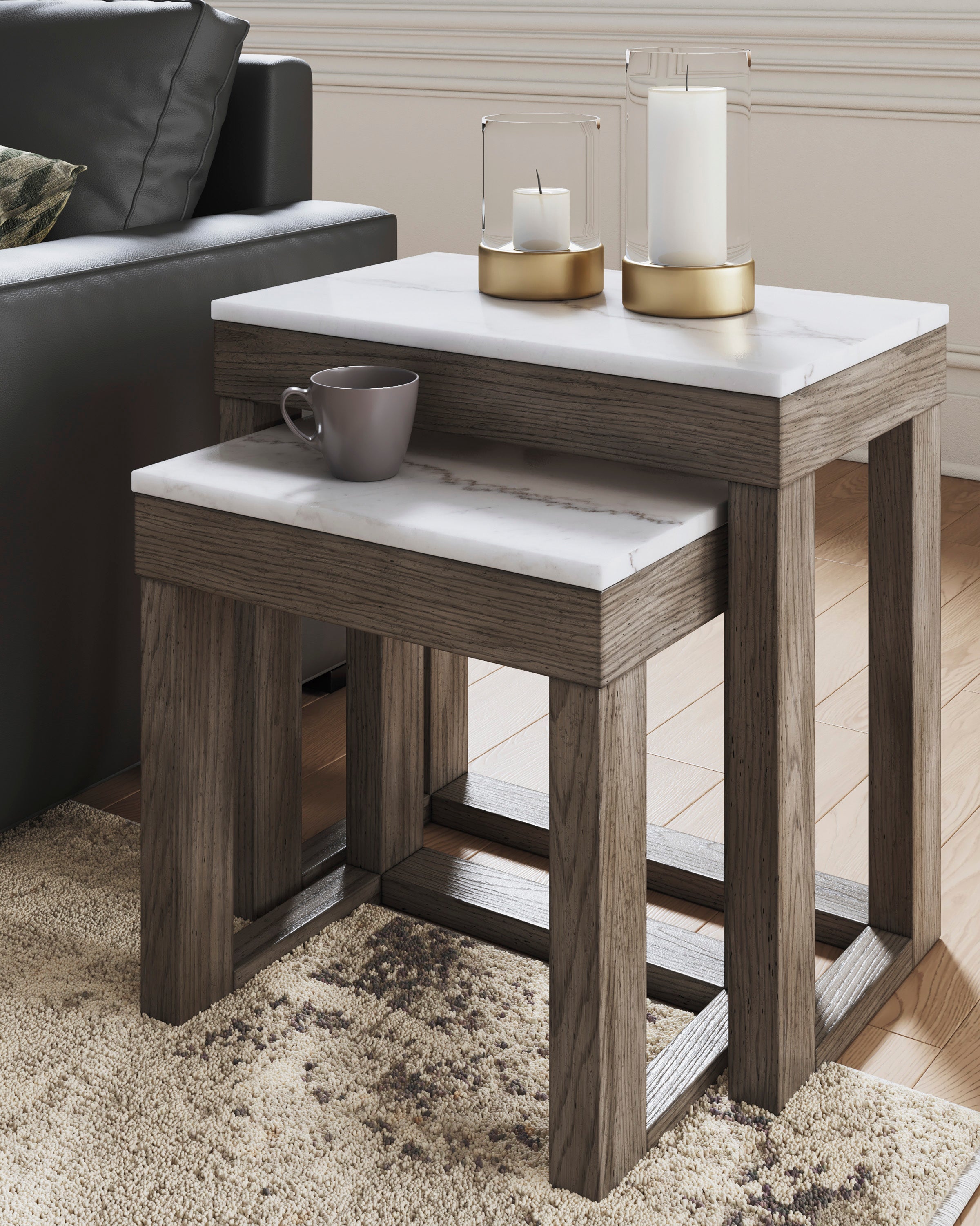 Loyaska Nesting End Tables (2/CN) – Ashley Homestore Furniture