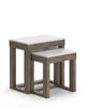 طاولات جانبية متداخلة من لوياسكا (قطعتان)