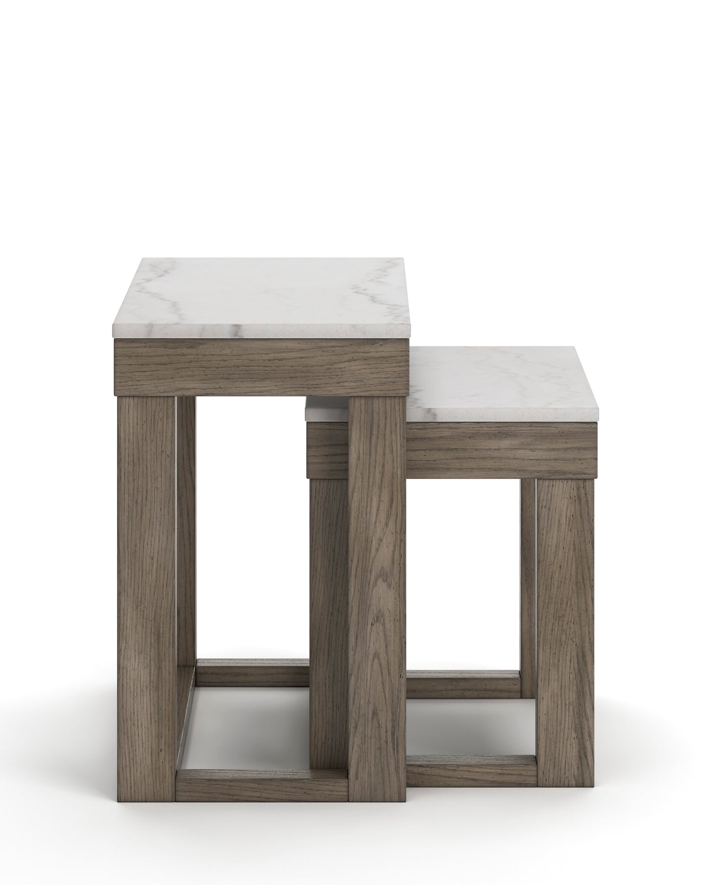 طاولات جانبية متداخلة من لوياسكا (قطعتان)