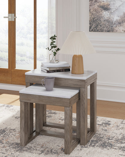 طاولات جانبية متداخلة من لوياسكا (قطعتان)