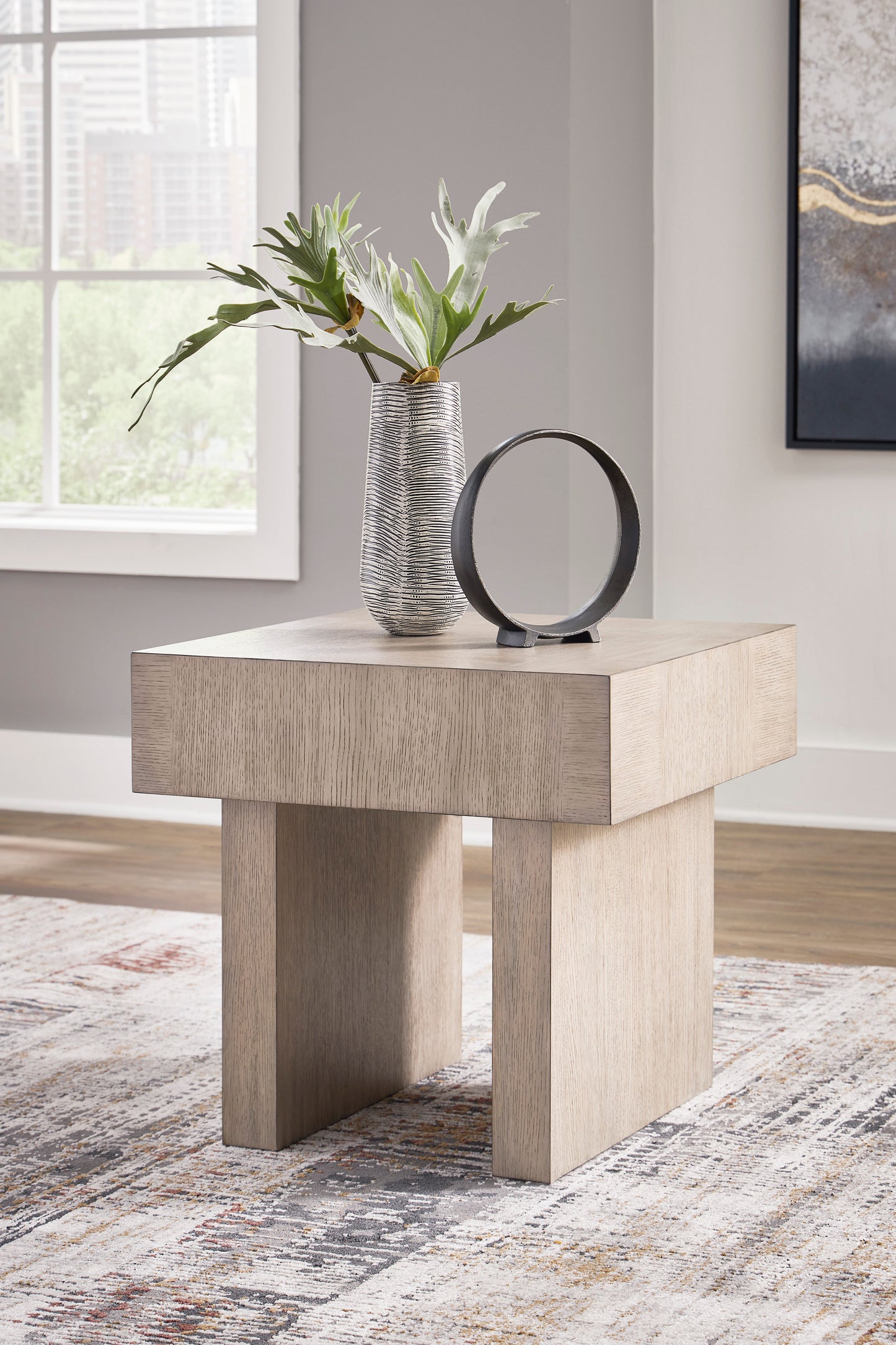 Jorlaina Table Set With TV Stand