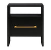 Libre Black Nightstand