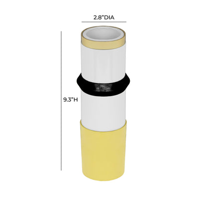 Kaonashi Mustard Yellow Vase