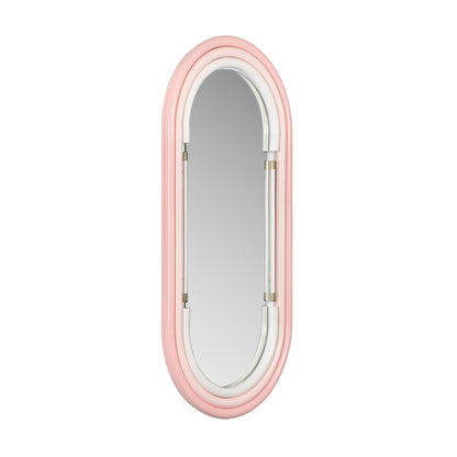 Neon Large Wall Mirror in Pink