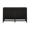 Amara Charcoal Woven Rattan Buffet