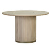 Chelsea Natural Oak Wood Round Dining Table