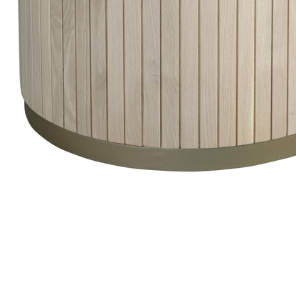 Chelsea Natural Oak Wood Round Dining Table