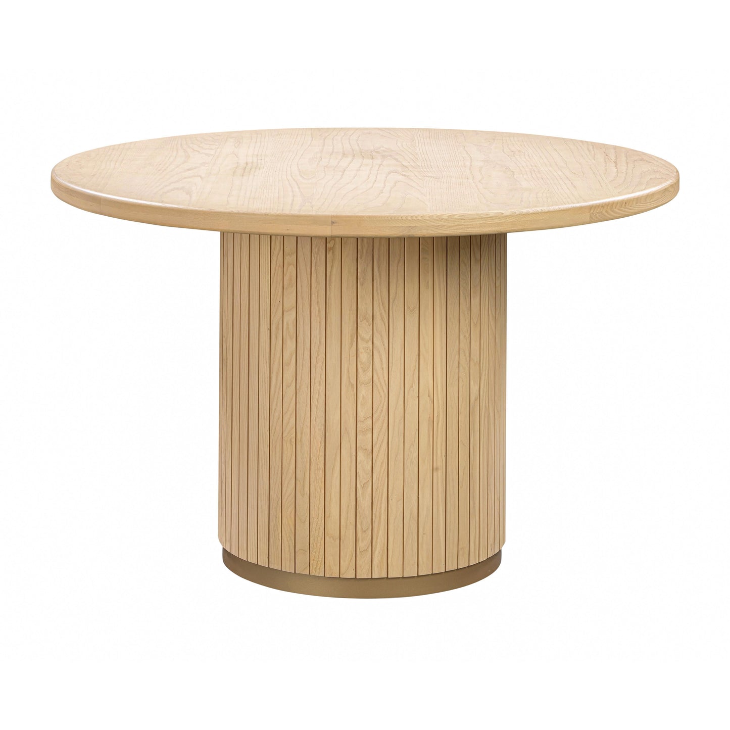 Chelsea Natural Oak Wood Round Dining Table