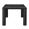 Akola Black Oak Rectangular Dining Table