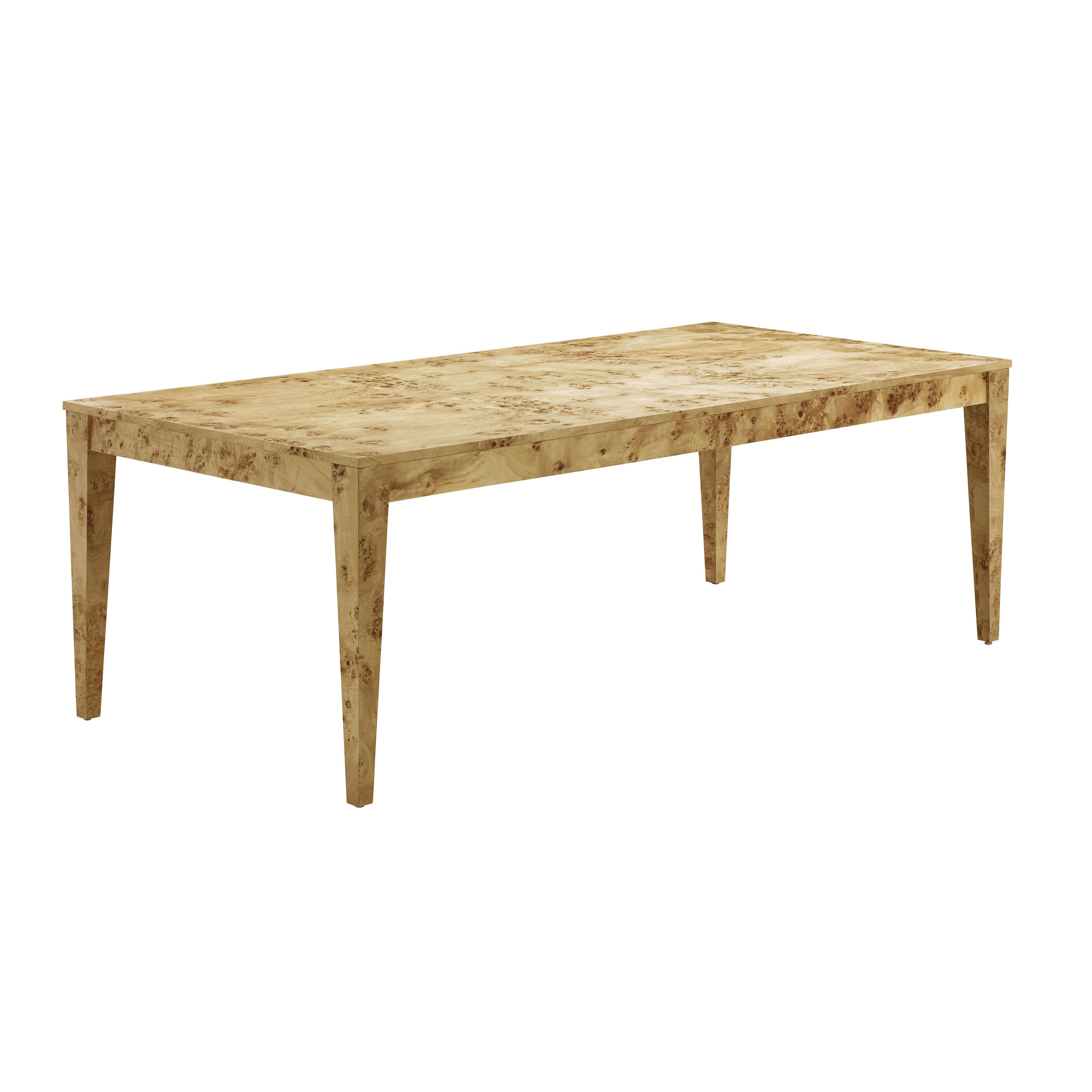 Brandyss Natural Burl Rectangular Dining Table – Ashley Homestore Furniture