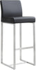 Denmark Black Steel Barstool