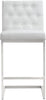 Helsinki White Steel Counter Stool