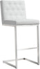 Helsinki White Steel Barstool