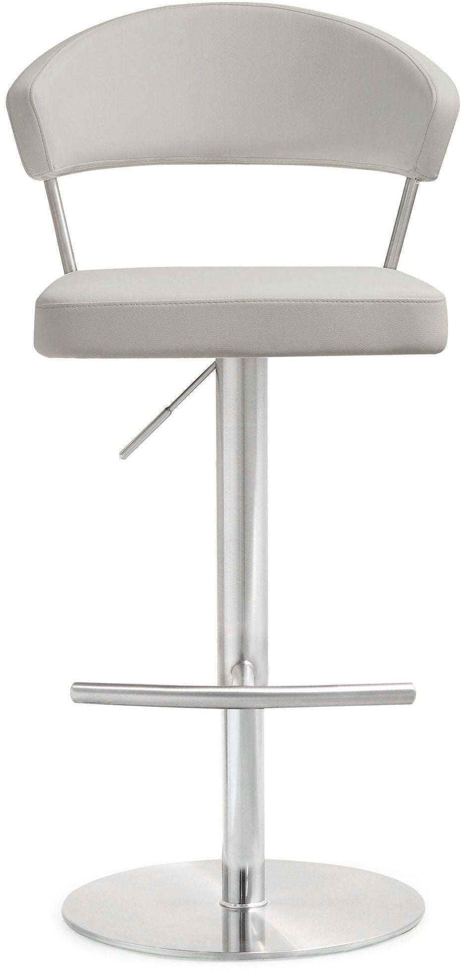 Cosmo Light Grey Steel Barstool