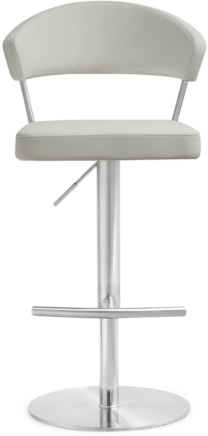Cosmo Light Grey Steel Barstool