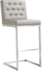Helsinki Light Grey Steel Barstool