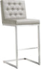 Helsinki Light Grey Steel Barstool