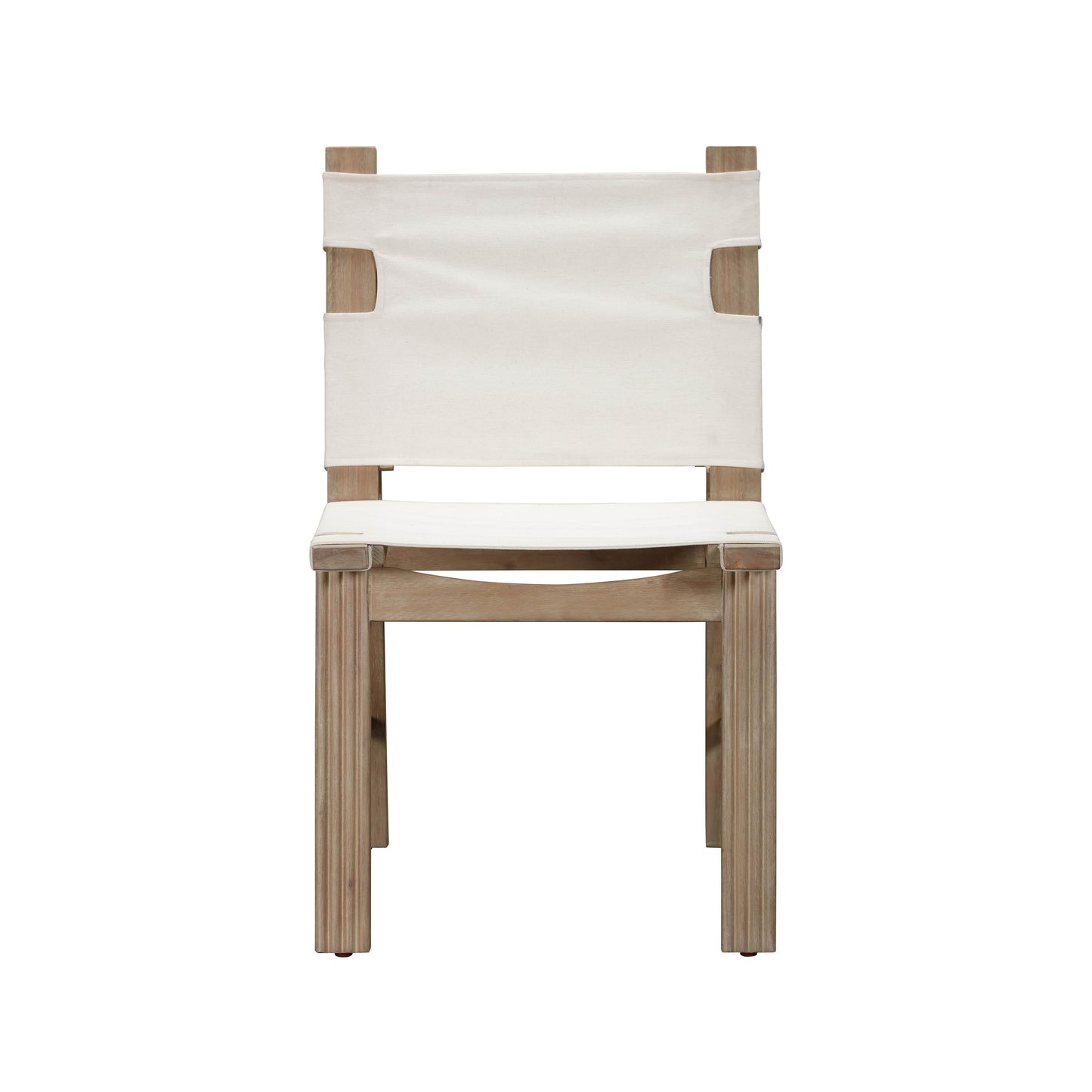 Cassie Cream Outdoor Dining Chair - Set of 2