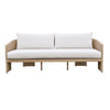 Alexa Cream Performance Fabric Outdoor Sofa