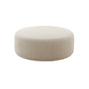 Broohah Beige Micro-Herringbone Ottoman