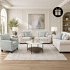 Monumental Sofa Set with Free Wrenwich Occasional Table Set (3/CN)