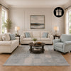 Monumental Sofa Set with Free Modern Rug