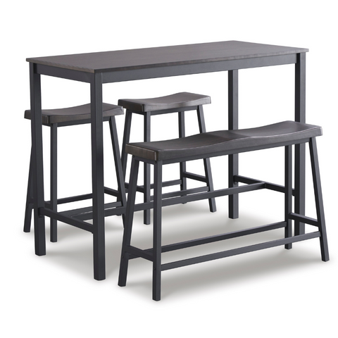 Ashley Homestore |Playden Counter Height Dining Table and Bar Stools (Set of 4)