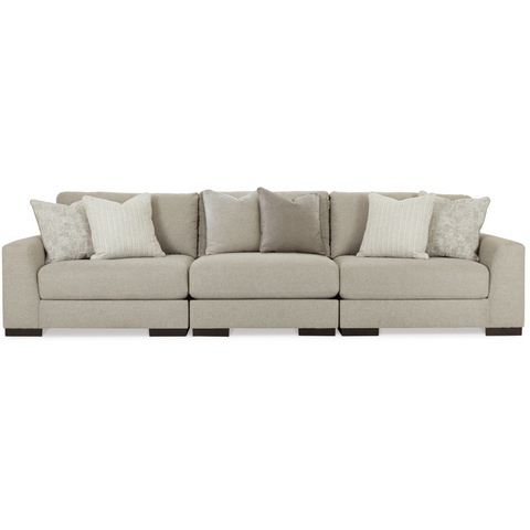 10201-4S Lyndeboro Brown/Beige XL Sofa
