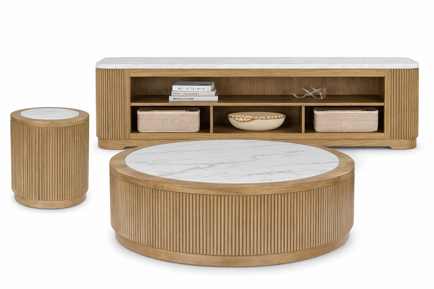 Camdill Cocktail Table And TV Unit Set