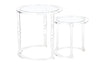 Acrylic side table sets YM-F0355-L/S