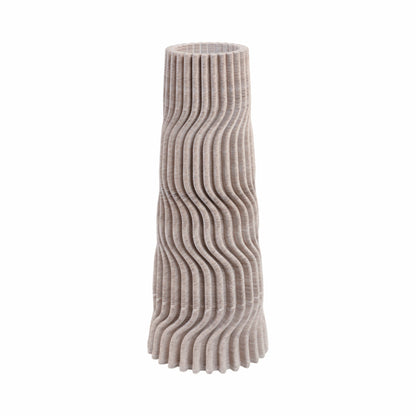 Shelvin 3d Printed Porcelain Vase, Multi |EV21283-02