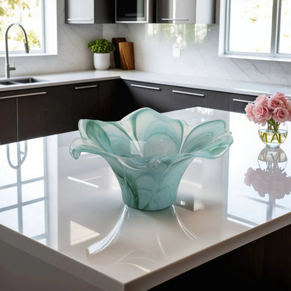 19" Idro Large Italian Art Glass Bowl