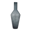 ABIGAIL BLUE SWIRL GLASS VASE |EV19696