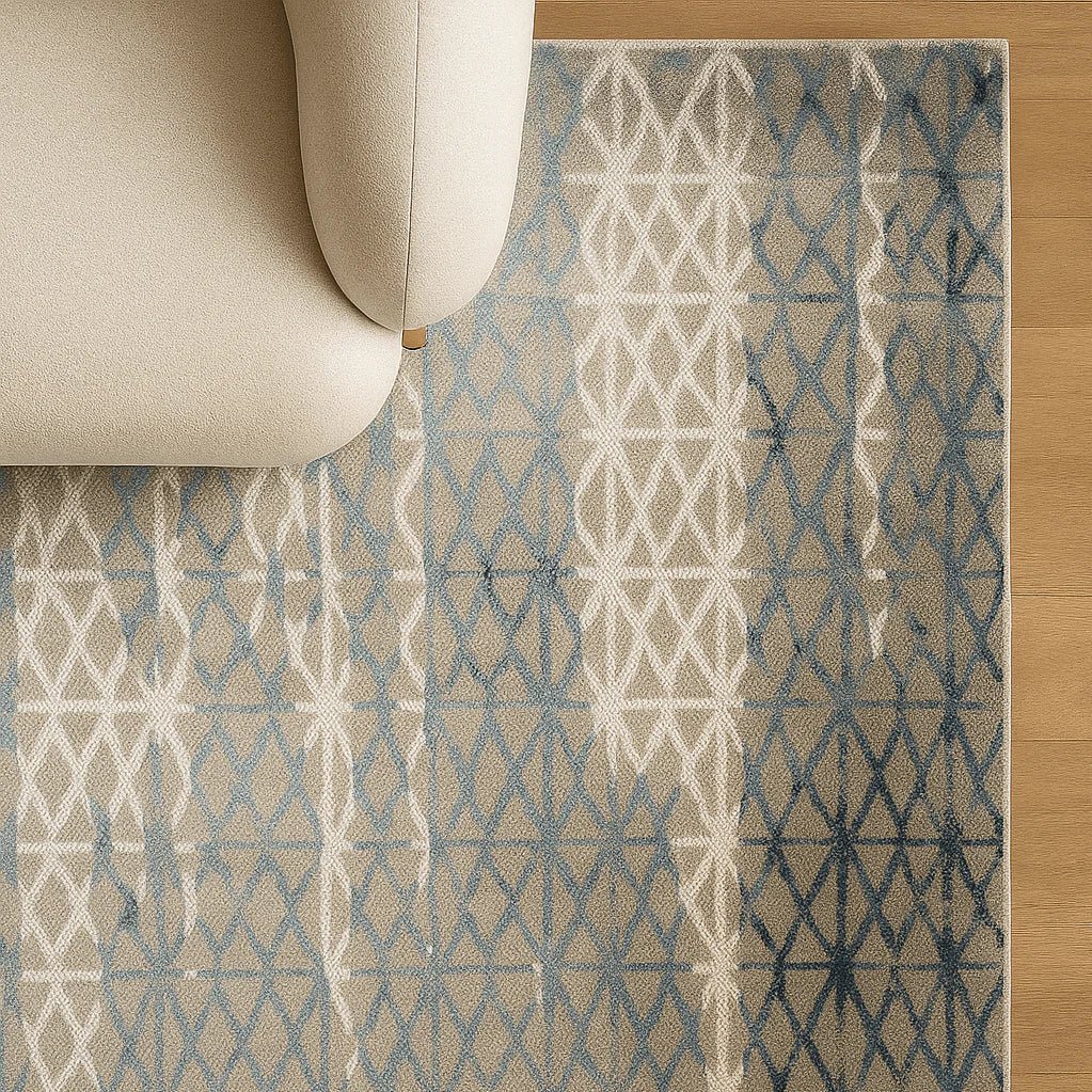 Aegean Wave Rug |5393A-BLUE-XXXL